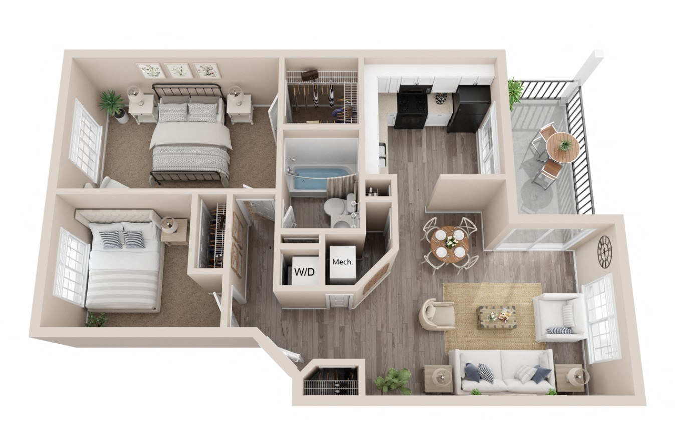 Tamarak (2.10A) floor plan